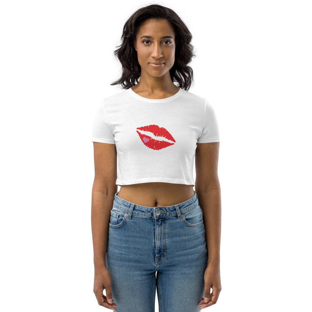 Red Kiss Crop Top