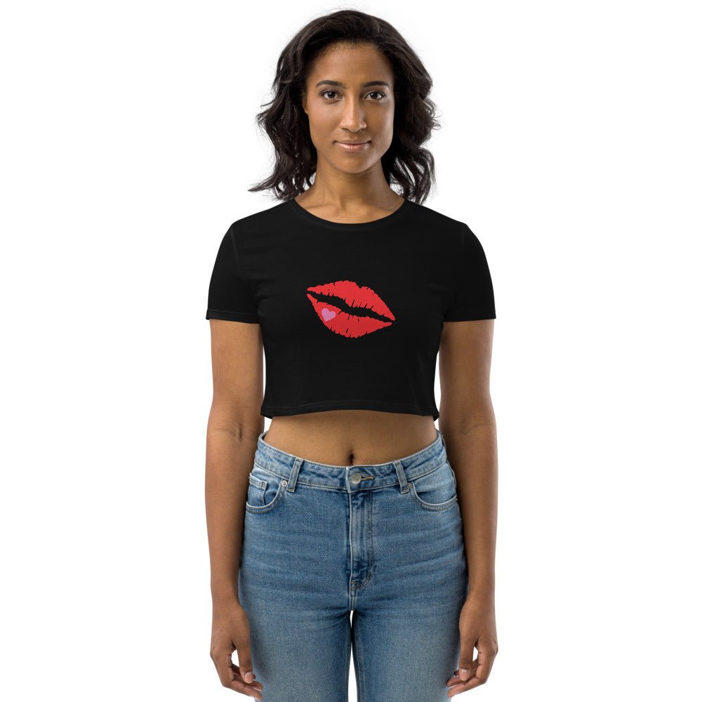 Red Kiss Crop Top