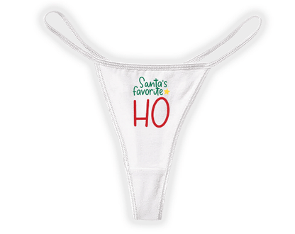 Santa's Favorite HO Panties