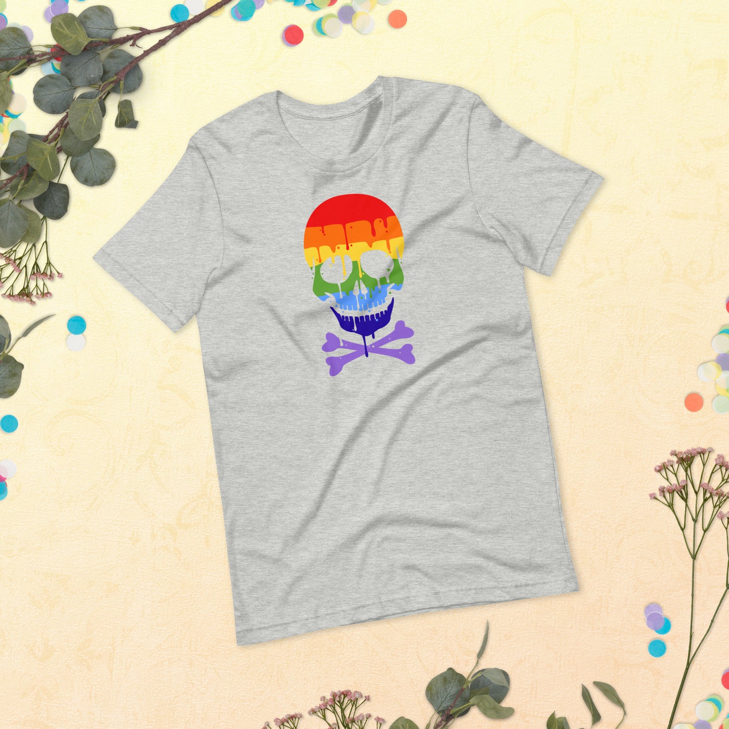 Rainbow Skull T-Shirt