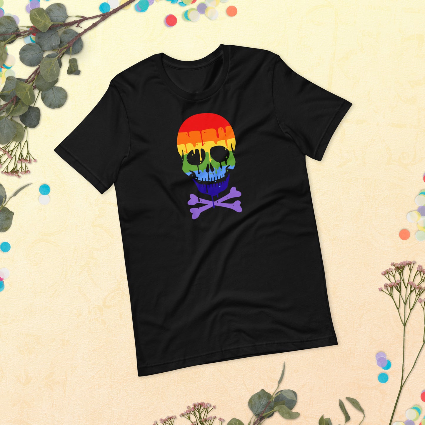 Rainbow Skull T-Shirt