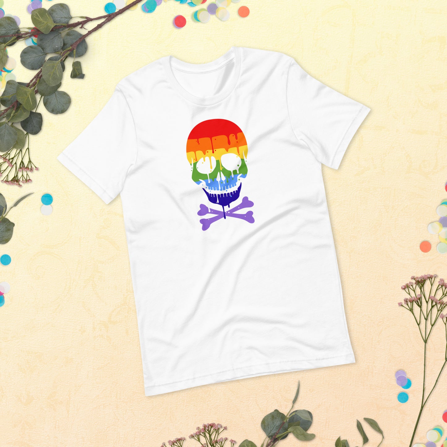 Rainbow Skull T-Shirt