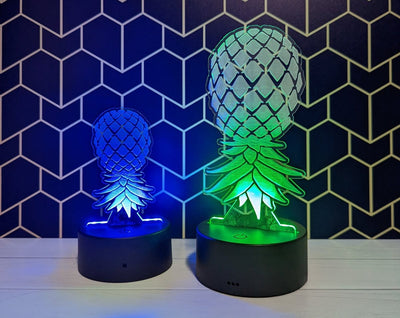 Upside Down Pineapple LED Light