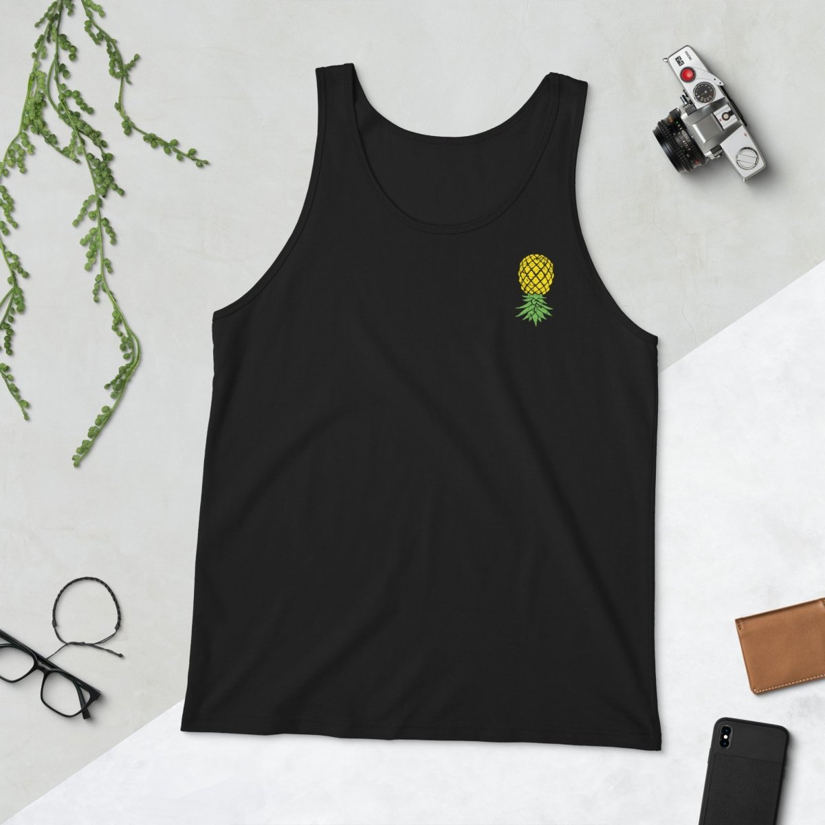 Upside Down Pineapple Tank Top
