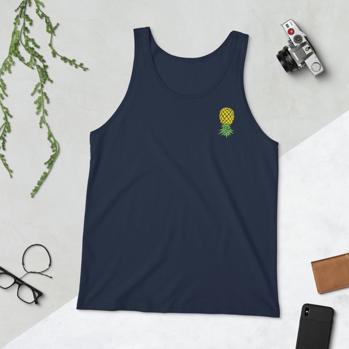 Upside Down Pineapple Tank Top