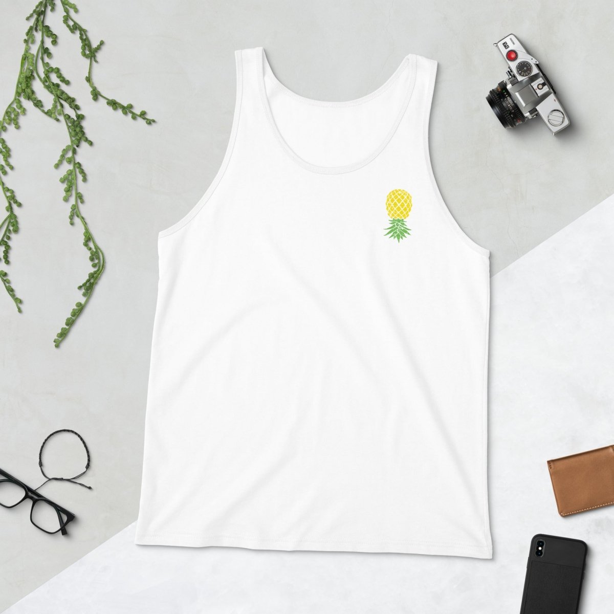 Upside Down Pineapple Tank Top