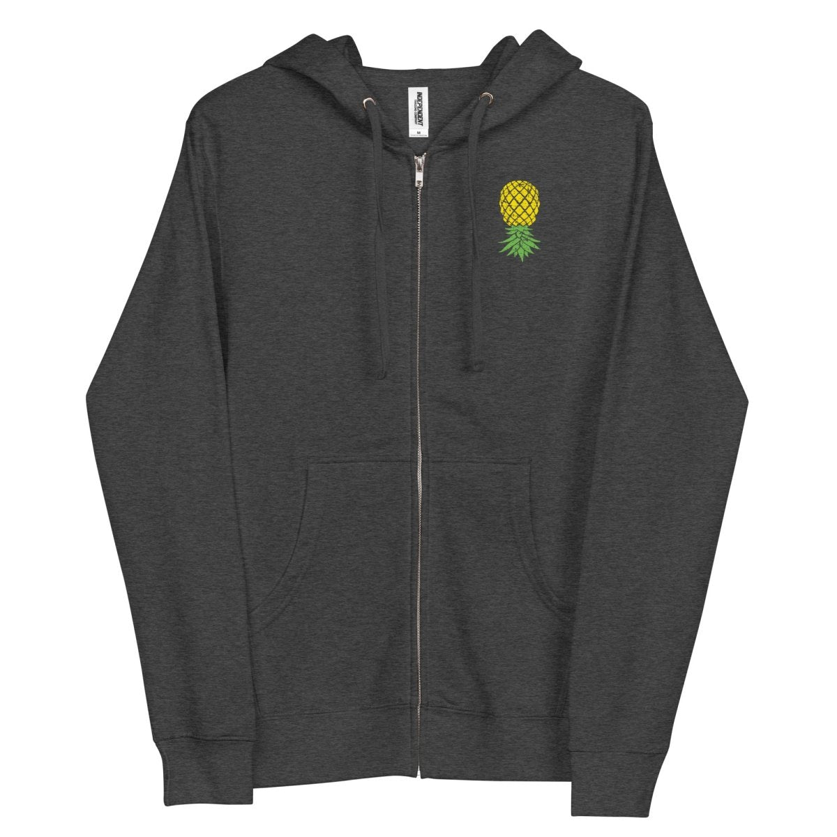 Upside Down Pineapple Zip Up Hoodie