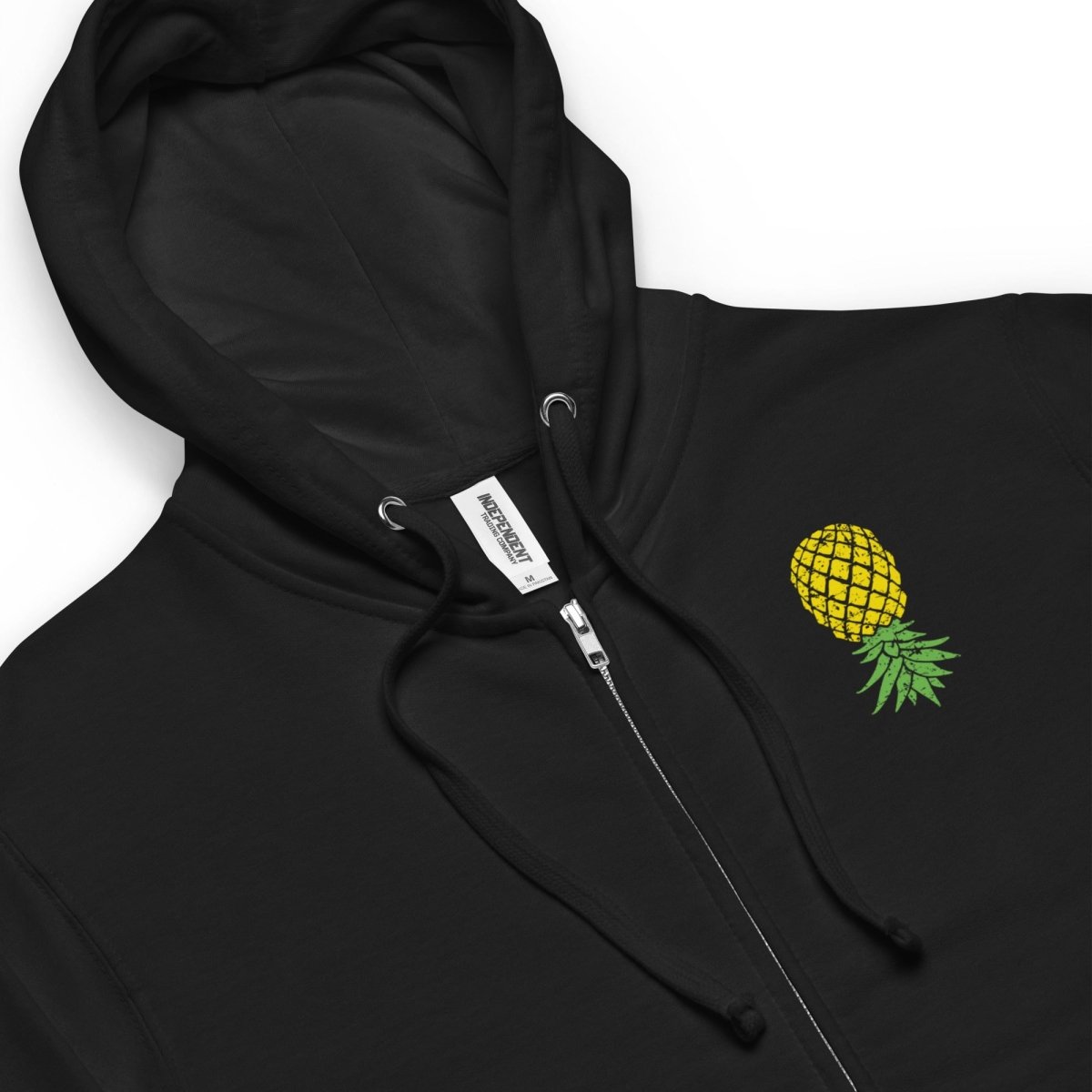 Upside Down Pineapple Zip Up Hoodie