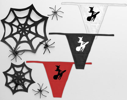 Witch Riding Penis Panties