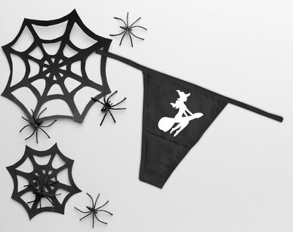 Witch Riding Penis Panties