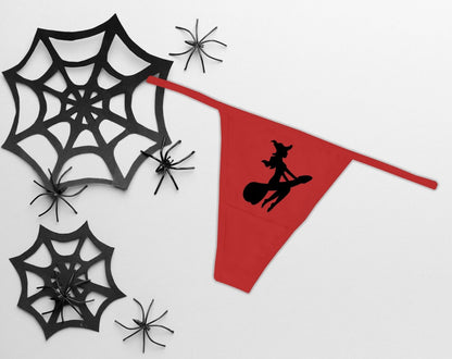 Witch Riding Penis Panties